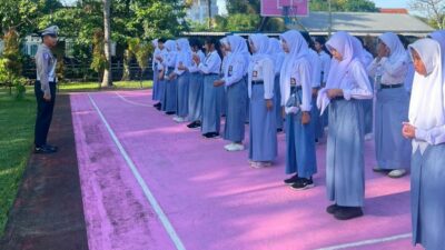 Disiplin Sejak Dini, Satlantas Lombok Barat Bentuk Pelajar Pelopor Keselamatan Jalan