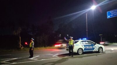 Satlantas Polres Lombok Barat Gencarkan Patroli Malam, Tekan Balap Liar dan Ciptakan Kamseltibcarlan