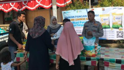 Bulog NTB dan Polres Lombok Barat Pastikan Ketersediaan Pangan Murah di Kediri