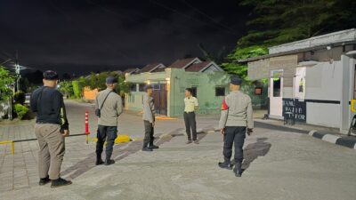 Kapolsek Gerung Pimpin Patroli Malam, Fokus Antisipasi 3C di Lombok Barat