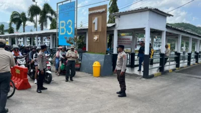Tingkatkan Kamtibmas, Polsek Lembar Aktifkan Patroli di Atas Kapal Penyeberangan