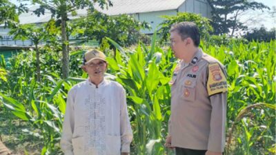 Sinergi Polsek Labuapi dan Warga Perkuat Pangan Lombok Barat