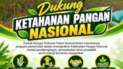 Polri Dukung Astacita, Polsek Rengel Polresta Tuban Turun Cek Tanaman Jagung Warga di Desa Pekuwon