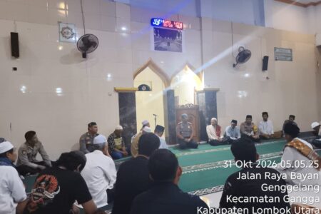 Kapolres Lombok Utara Gelar Subuh Keliling, Perkuat Kedekatan Polri dengan Masyarakat